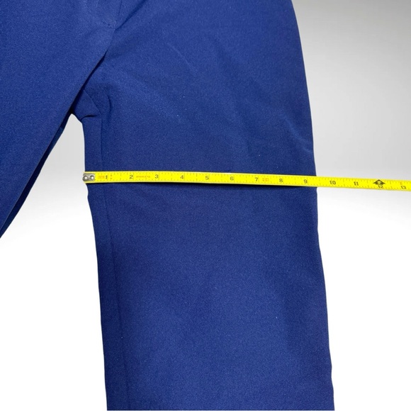 OBERMEYER SPORT STIRRUP WOOL BLEND COBALT BLUE SKI SNOW PANTS - Size 8R - Picture 6 of 14